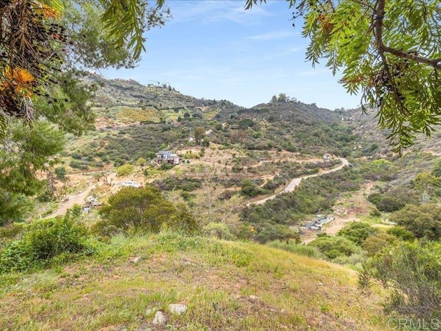view of mountain feature
