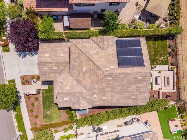 drone / aerial view