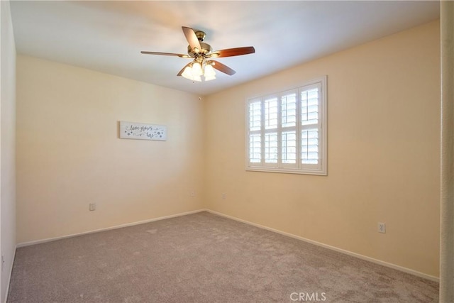 39312 Beringer Dr, Murrieta, CA 92563 - carpeted spare room with ceiling fan and baseboards