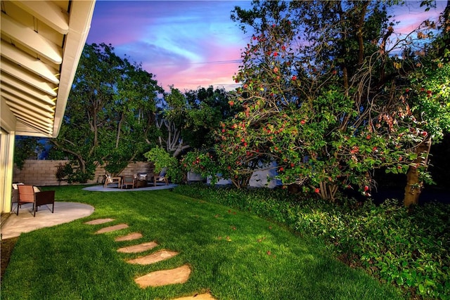 438 S Lamer St, Burbank, CA 91506 - view of yard with a patio