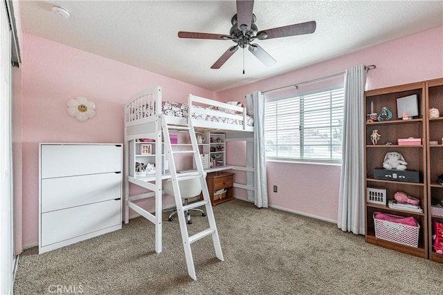 510 Monika Ct, Beaumont, CA 92223 - bedroom with carpet floors, baseboards, and ceiling fan