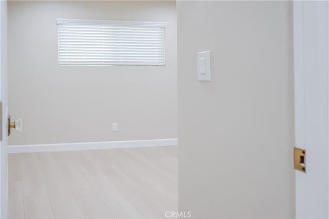 16840 Superior St, Northridge, CA 91343 - unfurnished room with baseboards and wood finished floors