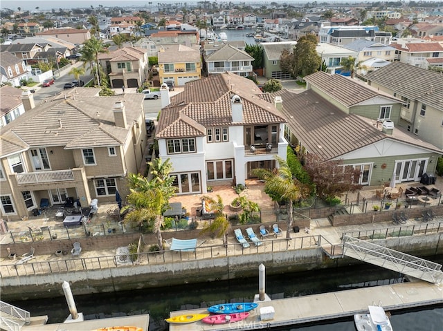 4027 W Hemlock St, Oxnard, CA 93035 - aerial perspective of suburban area with a large body of water