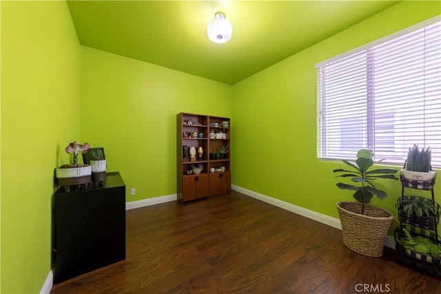 11175 Reagan St, Los Alamitos, CA 90720 - miscellaneous room with baseboards and dark wood finished floors