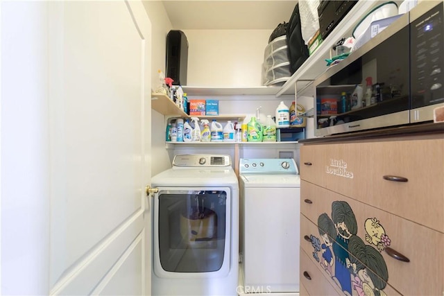 11175 Reagan St, Los Alamitos, CA 90720 - laundry room featuring laundry area and washer and clothes dryer