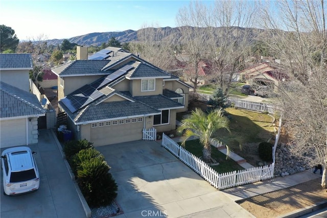 11874 Cornell Ln, Yucaipa, CA 92399 - bird's eye view with a mountain view