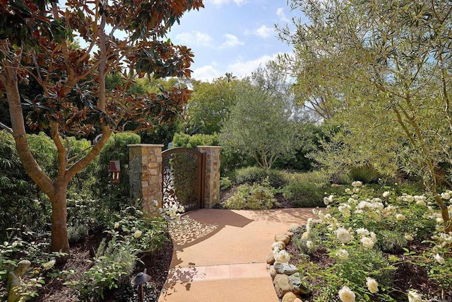 6019 La Flecha, Rancho Santa Fe, CA 92067 - view of gate