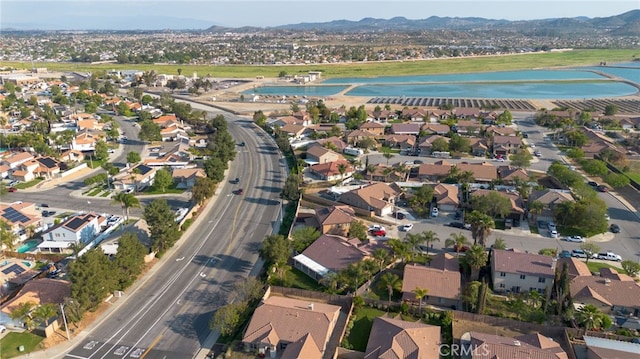 25624 Driftview Cir, Menifee, CA 92584 - aerial view of property and surrounding area featuring a water and mountain view and nearby suburban area