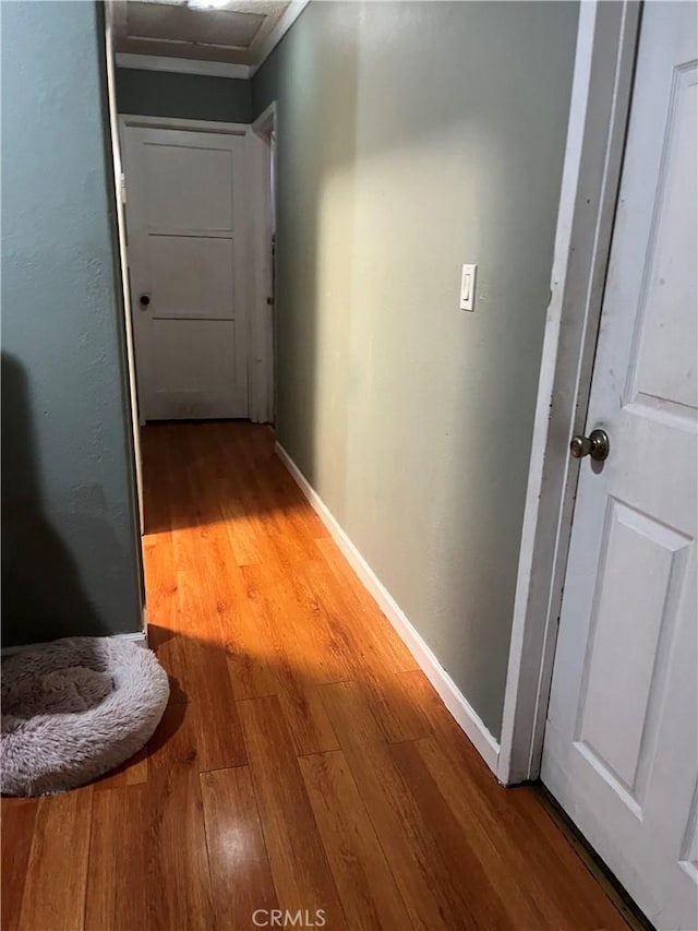 7650 El Vino Way, Buena Park, CA 90620 - corridor with light wood-style floors and baseboards