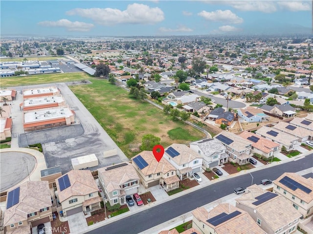 14667 Gulfstream Ln, Moreno Valley, CA 92553 - drone / aerial view with a residential view