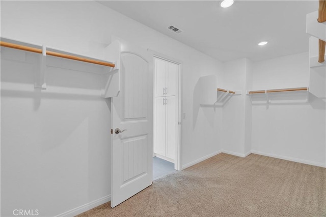 14667 Gulfstream Ln, Moreno Valley, CA 92553 - walk in closet featuring carpet and visible vents