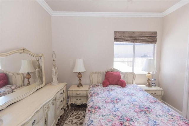 1490 N Dewitt Ave, Clovis, CA 93619 - bedroom with crown molding and baseboards