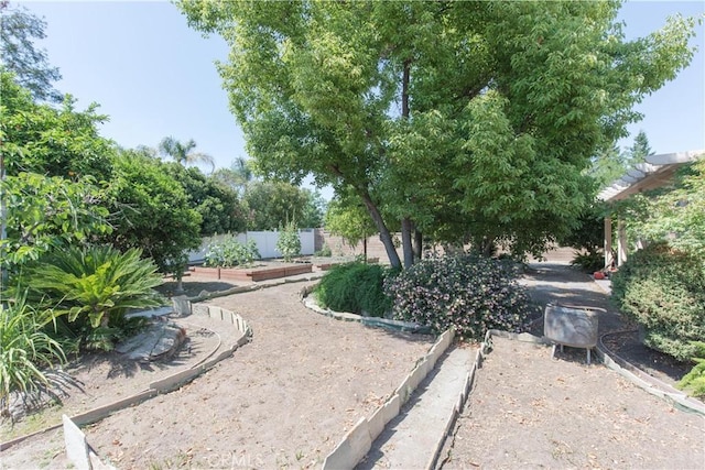 1490 N Dewitt Ave, Clovis, CA 93619 - view of yard with fence