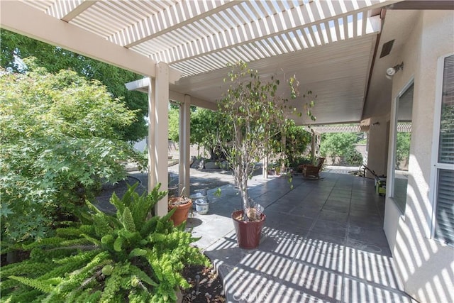 1490 N Dewitt Ave, Clovis, CA 93619 - view of patio featuring a pergola