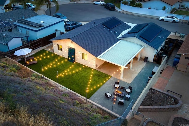 bird's eye view
