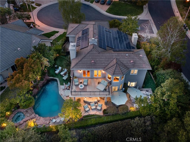 184 Halsbury Ct, Lake Sherwood, CA 91361 - birds eye view of property