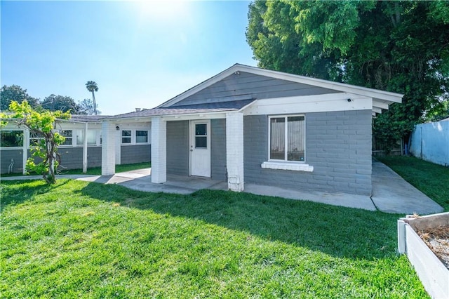 10541 Cliota St, Whittier, CA 90601 - rear view of property with a patio