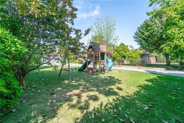 10541 Cliota St, Whittier, CA 90601 - view of jungle gym