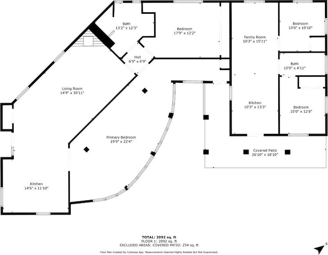 10541 Cliota St, Whittier, CA 90601 - view of property floor plan