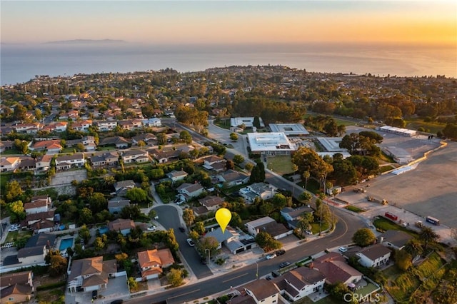 birds eye view of property featuring a residential view