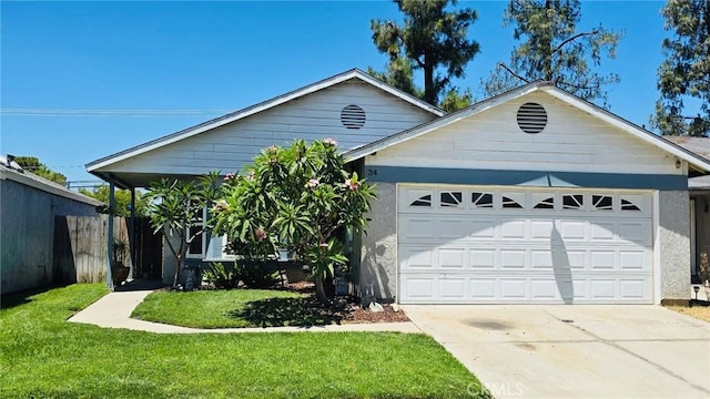 15957 Randall Ave Unit 34, Fontana, CA 92335 - single story home featuring an attached garage and concrete driveway