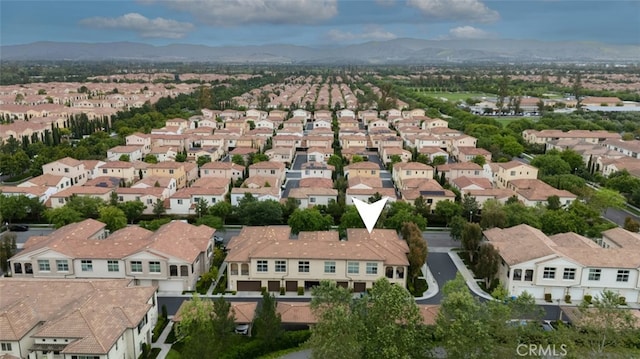 102 Rose Arch Unit 23, Irvine, CA 92620 - aerial view of residential area with mountains