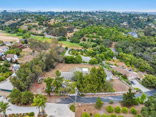 3048 Jason Rd, Fallbrook, CA 92028 - aerial view of property and surrounding area featuring nearby suburban area