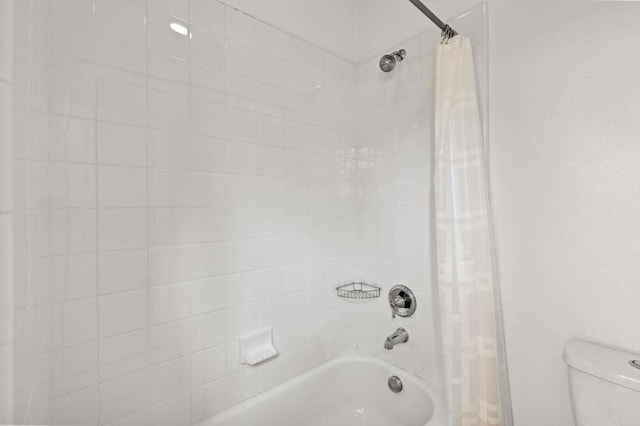 2705 Plumeria Dr, Carlsbad, CA 92009 - bathroom with toilet and shower / tub combo