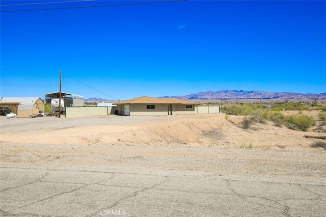 150020 Bluewater Rd, Big River, CA 92242 - view of street with a mountain view