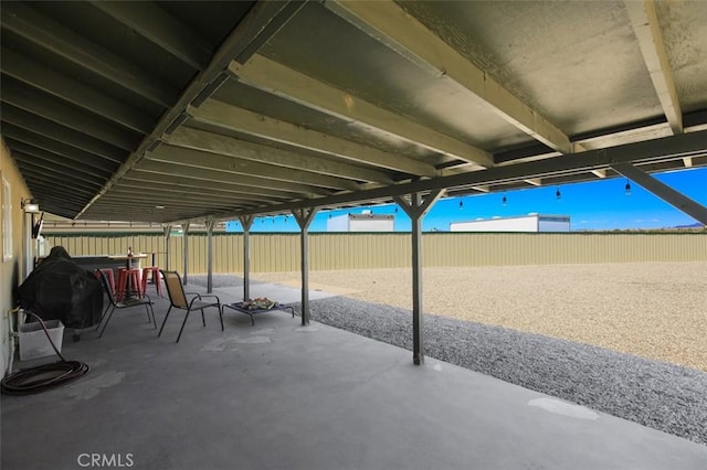 150020 Bluewater Rd, Big River, CA 92242 - view of patio / terrace featuring a fenced backyard
