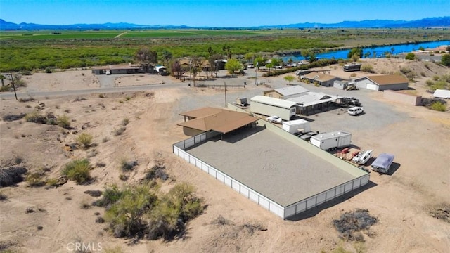 150020 Bluewater Rd, Big River, CA 92242 - bird's eye view featuring a rural view and a water and mountain view