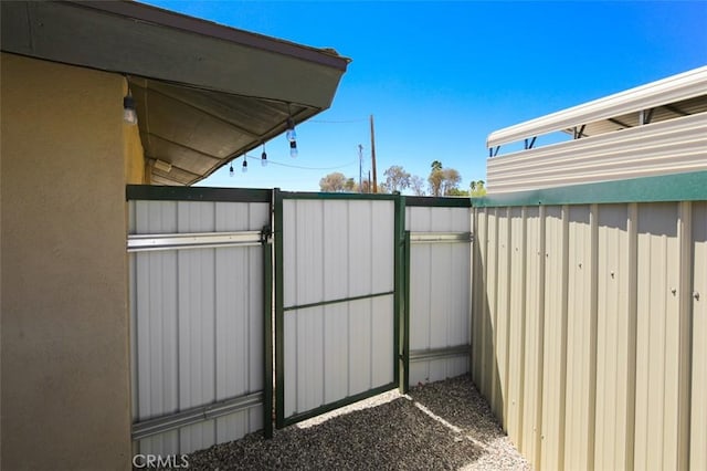 150020 Bluewater Rd, Big River, CA 92242 - exterior space with fence and a gate