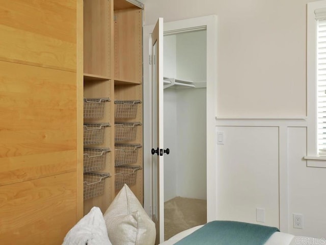 view of closet