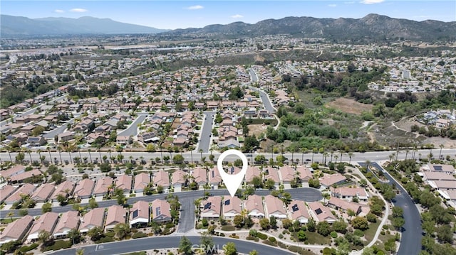 40050 Corte Fortuna, Murrieta, CA 92562 - birds eye view of property featuring a mountain view and a residential view