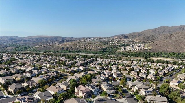 11151 Tesota Loop St, Corona, CA 92883 - aerial view of property's location featuring mountains and nearby suburban area