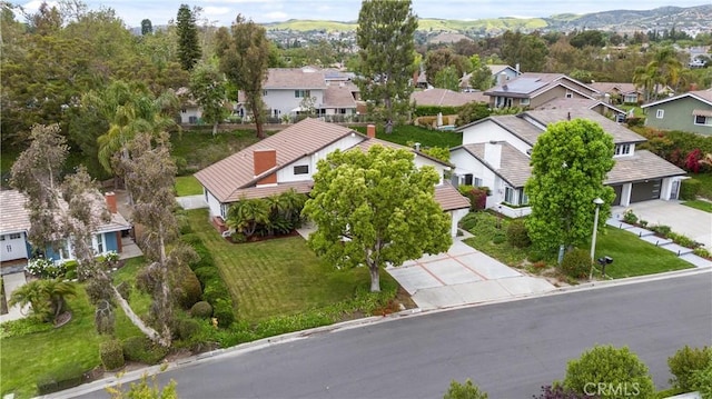 5431 Via Ontiveros, Yorba Linda, CA 92887 - bird's eye view featuring a residential view