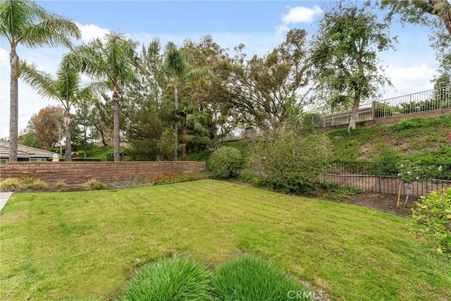 5431 Via Ontiveros, Yorba Linda, CA 92887 - view of yard with fence