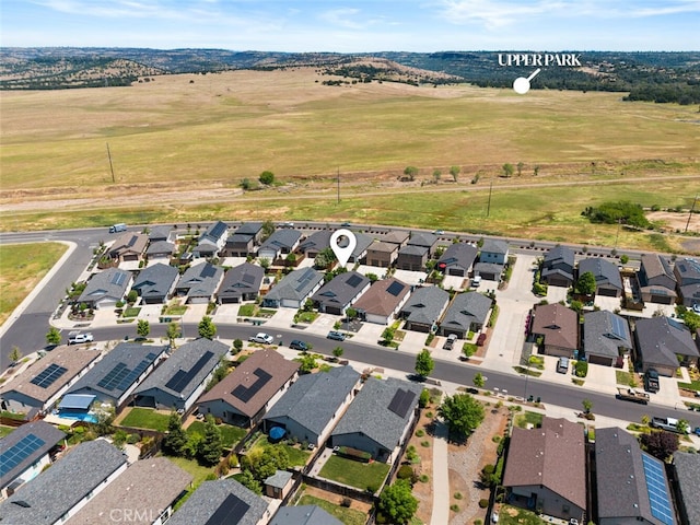 birds eye view of property featuring a residential view