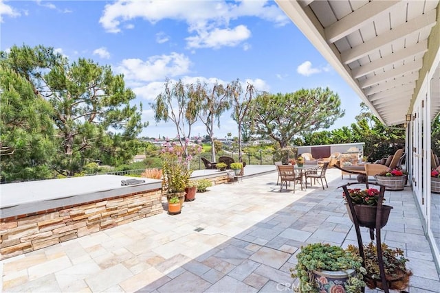 2245 Avenida Salvador, San Clemente, CA 92672 - view of patio / terrace featuring outdoor dining area and an outdoor hangout area