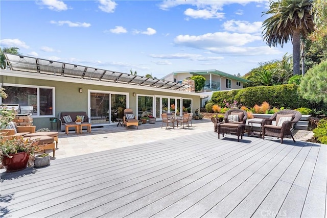 2245 Avenida Salvador, San Clemente, CA 92672 - wooden deck featuring an outdoor living space