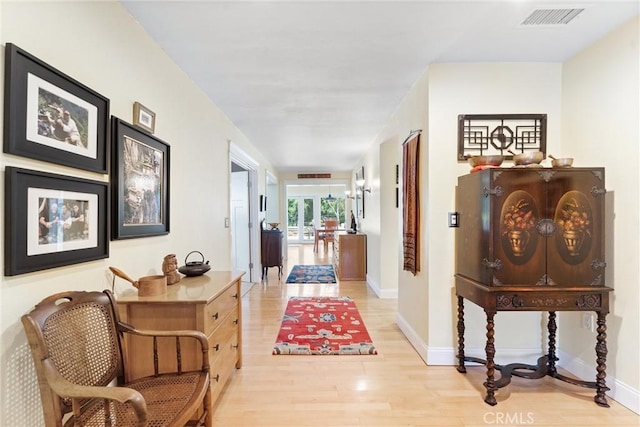 2245 Avenida Salvador, San Clemente, CA 92672 - corridor with light wood-style floors and baseboards