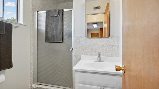 5427 Picker St, Riverside, CA 92503 - bathroom featuring a shower stall and vanity