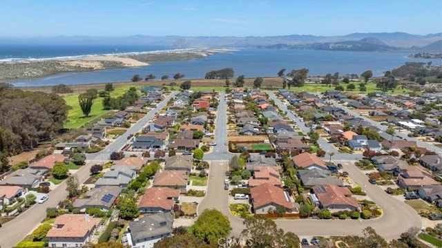 2331 Humboldt St, Los Osos, CA 93402 - aerial view of residential area featuring a water and mountain view