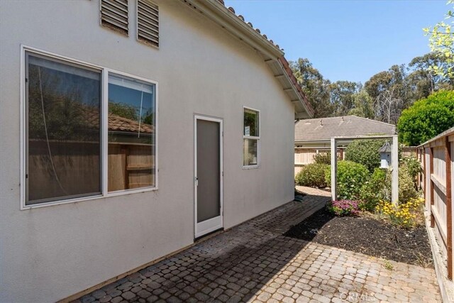 2331 Humboldt St, Los Osos, CA 93402 - fenced backyard with a patio area
