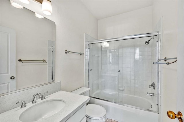 2516 Lewis Dr, Tustin, CA 92782 - full bath with toilet, enclosed tub / shower combo, and vanity