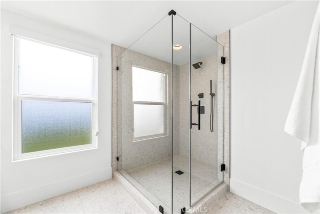 9 Jasmine Creek Dr, Corona Del Mar, CA 92625 - full bath featuring healthy amount of natural light and a shower stall