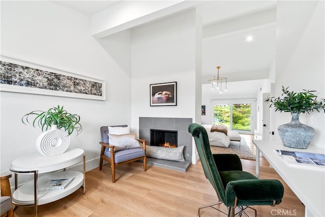 9 Jasmine Creek Dr, Corona Del Mar, CA 92625 - home office featuring a fireplace and light wood-style flooring