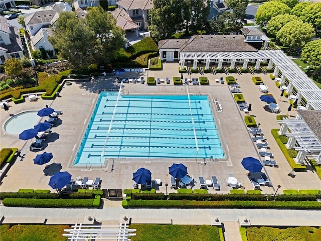 bird's eye view