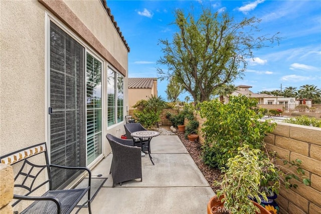 79260 Cool Reflection Ln, Quinta, CA 92253 - view of patio / terrace featuring a fenced backyard