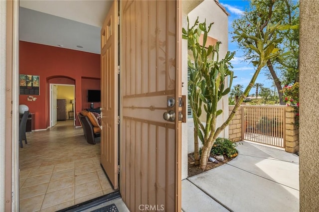 79260 Cool Reflection Ln, Quinta, CA 92253 - entrance to property with stucco siding